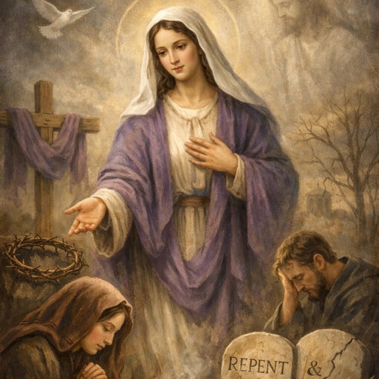 Mary’s Role in the Lenten Season